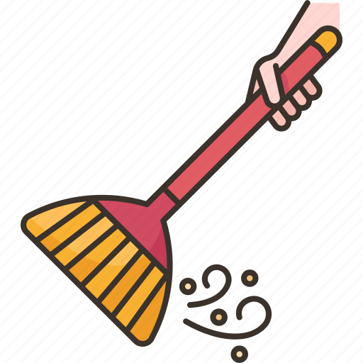 Sweeping, floor, broom, housework, housekeeping icon - Download on Iconfinder