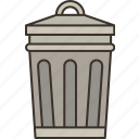 trash, bin, garbage, waste, container