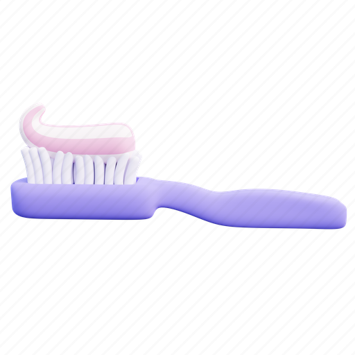 Toothpaste, dental care, toothbrush, brushing, dental, oral, dentist 3D illustration - Download on Iconfinder