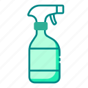 spray, bottle, household, housekeeping, clean, hygiene, cleaning