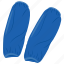 waterproof, oversleeves, sleeves, arm, protection, blue, color, clothing, extra 