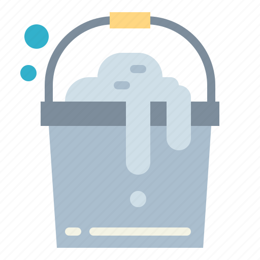Bubbles, bucket, cleaning, washing icon - Download on Iconfinder
