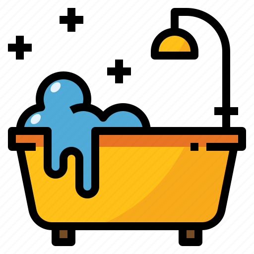Bathroom, bathtub, cleaning, shower icon - Download on Iconfinder