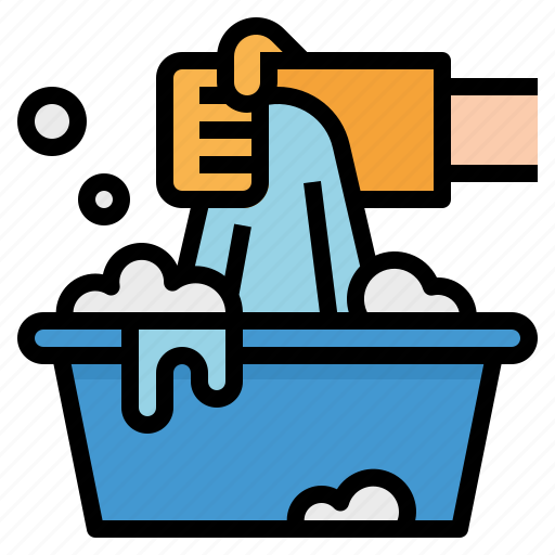 Cleaning, clothes, housekeeping, washing icon - Download on Iconfinder