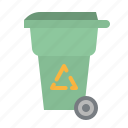 bin, garbage, recycling, trash