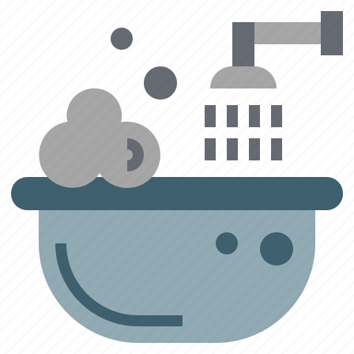 Bath, bathroom, bathtub, clean, hygiene, hygienic, washing icon - Download on Iconfinder