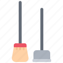 broom, clean, cleaner, cleaning, dustpan, wash