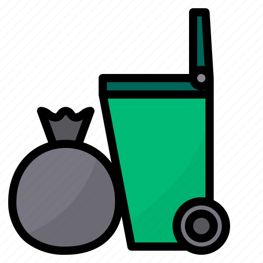 Bin, cleaning, equipment, housekeeping, wash icon - Download on Iconfinder