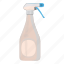 aerosol, bottle, cartoon, cleaner, plastic, spray, sprayer 