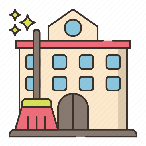 Apartment, building, cleaning icon - Download on Iconfinder