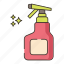 agent, bottle, cleaning, spray 