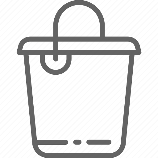 Bucket, clean, cleaning, housework, pail, wash, work icon - Download on Iconfinder