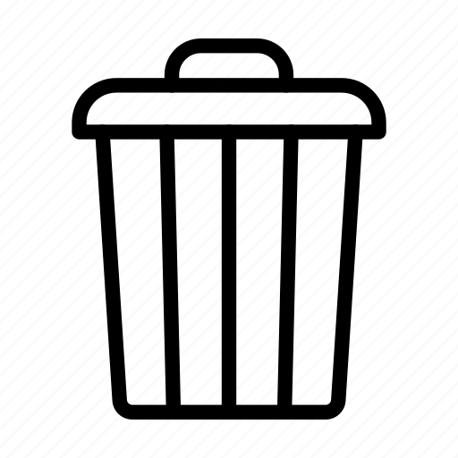 Trash can, trash, garbage, bin, dustbin icon - Download on Iconfinder