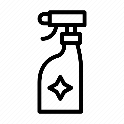 Cleaning spray, cleaning, spray, hygiene, clean icon - Download on Iconfinder