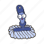 cleaning, housekeeping, brush, machine, washing, cleaner, laundry, shower, mop 