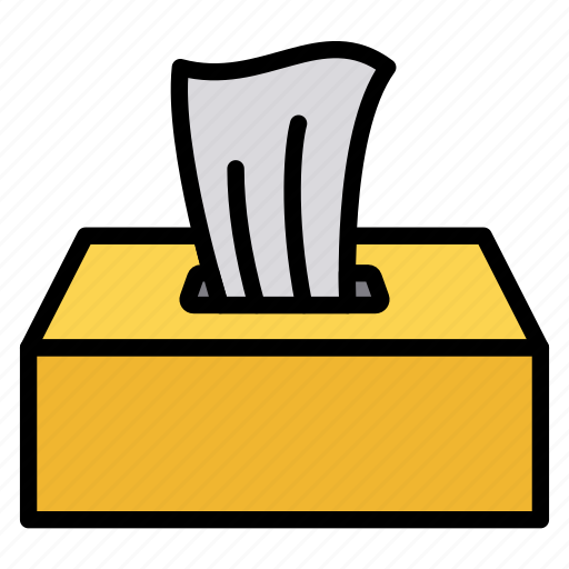 Cleaning, tools, tissue, box, paper, hygiene icon - Download on Iconfinder