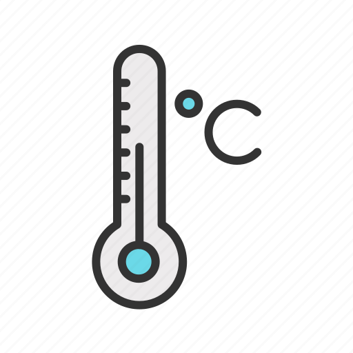 Celsius, scale, metric, centigrade, climate, weather, heat icon - Download on Iconfinder
