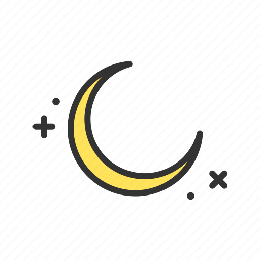 New moon, night, sky, cycle, dark, eclipse, celestial icon - Download on Iconfinder