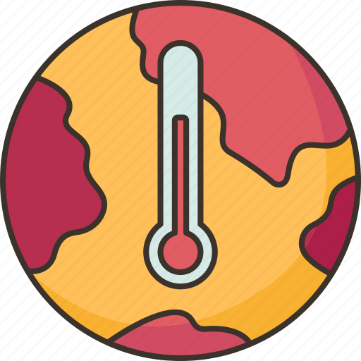 Global, temperate, rising, heat, climate icon - Download on Iconfinder