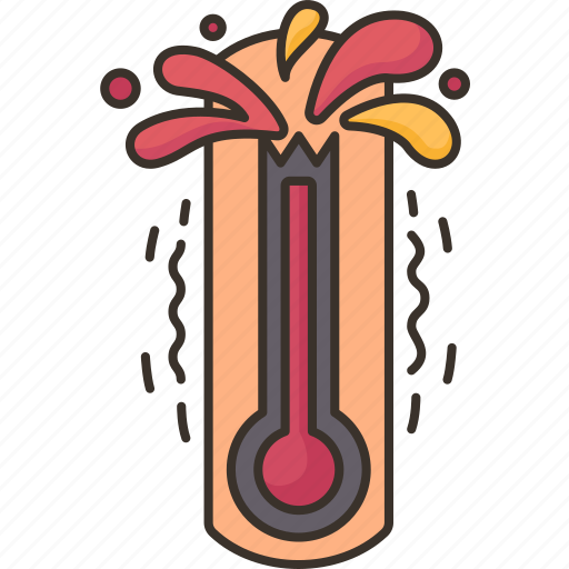 Temperature, hot, heat, summer, thermometer icon - Download on Iconfinder