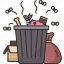 wastrel, garbage, waste, trash, pollution 