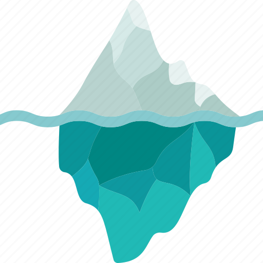 Iceberg, ice, glacier, antarctica, polar icon - Download on Iconfinder