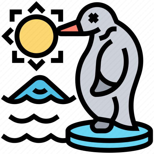 Warming, oceans, climate, melting, antarctic icon - Download on Iconfinder