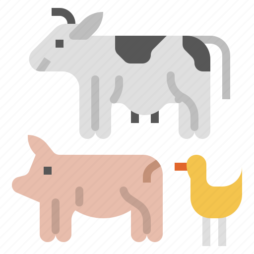 Cattle, farm, farming, livestock, climate change icon - Download on Iconfinder