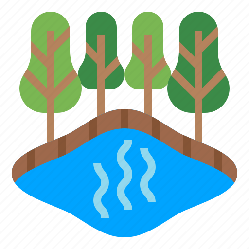 Gas, swamp, climate change, methane gas, stagnant water icon - Download on Iconfinder