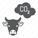 methane, emission, cow, ch4, ecology, co2, livestock, farming