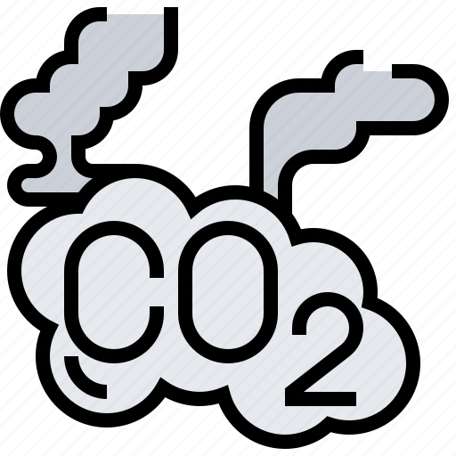Carbon, co2, dioxide, gas, greenhouse icon - Download on Iconfinder