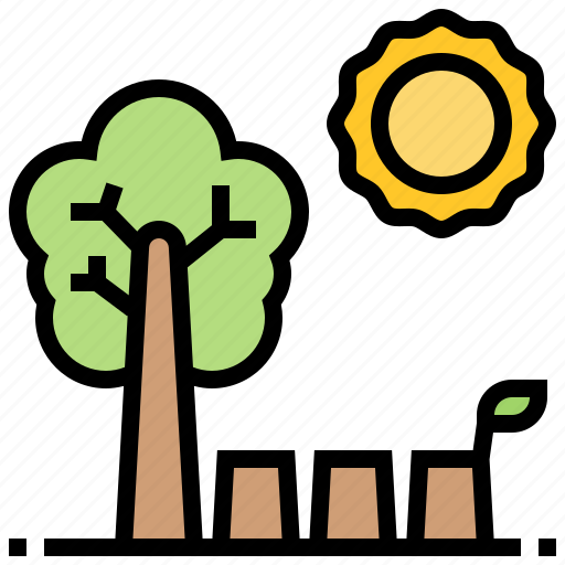 Deforestation, destroy, forestry, timber, trees icon - Download on Iconfinder