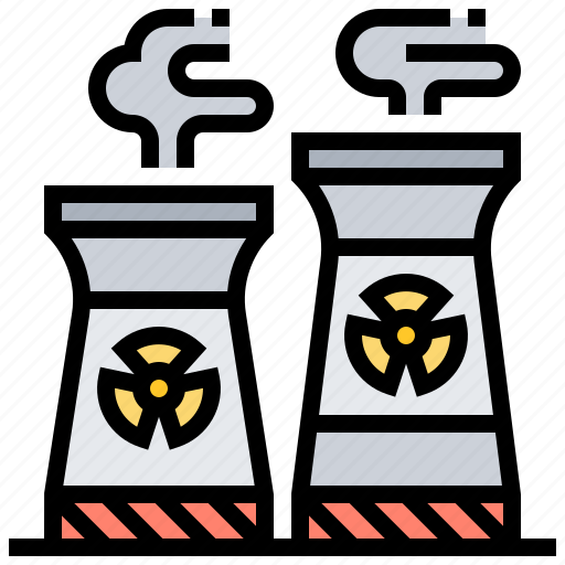 Nuclear, plant, power, radioactive, reactor icon - Download on Iconfinder