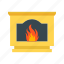 boiler, coal, fire, fireplace, flame, furnace, room 
