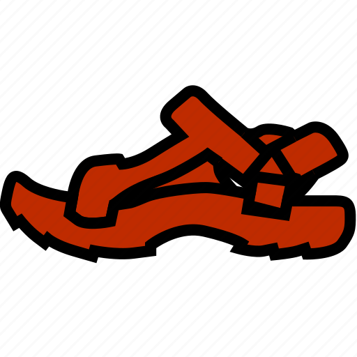 Climbing, filled, slipper, slippers, camp icon - Download on Iconfinder