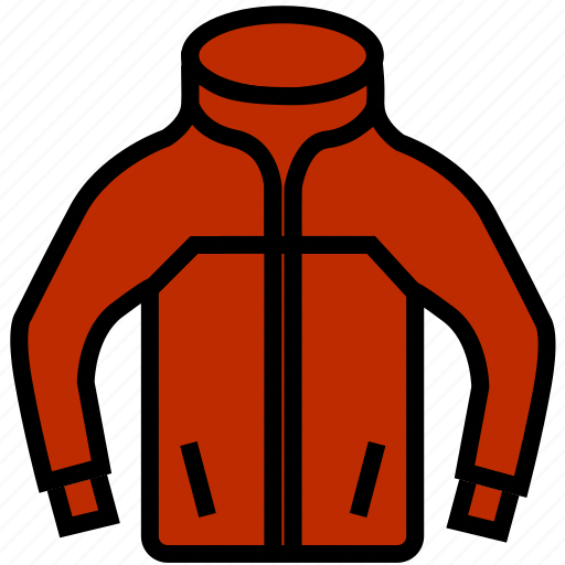Climbing, filled, jacket, camp, winter icon - Download on Iconfinder