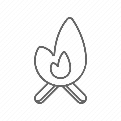 Bonfire, campfire, camping icon - Download on Iconfinder