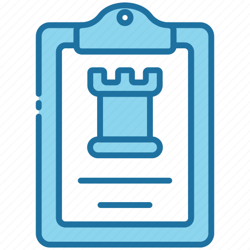 Clipboard, chess, strategy, business, task, planning icon - Download on Iconfinder