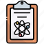 clipboard, science, laboratory, document, medical, education 
