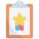 clipboard, award, list, winner, task, medal, prize