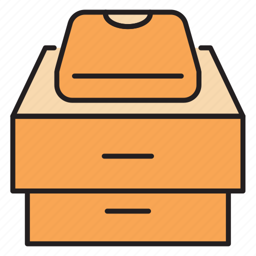 Wardrobe, drawer, clothes, storage, wooden, particle board icon - Download on Iconfinder