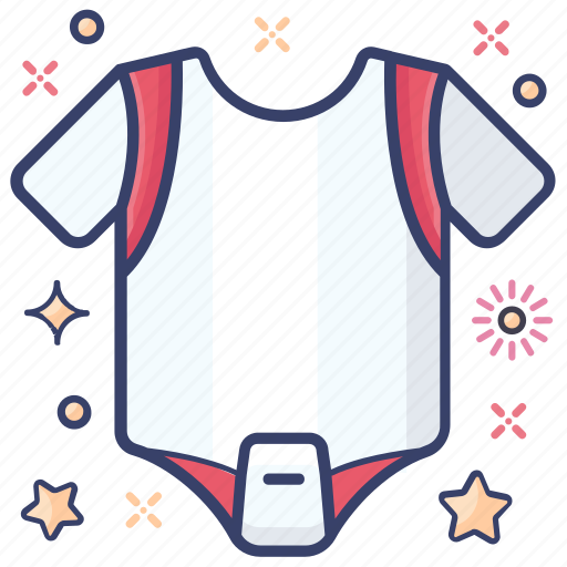 Baby cloth, baby outfit, kids romper, onesie, romper, summer wear icon - Download on Iconfinder