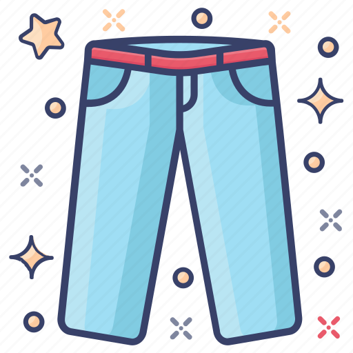 Apparel, attire, clothes, jeans, pants icon - Download on Iconfinder