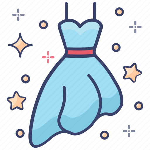 Apparel, attire, cloth, frock, woman dress icon - Download on Iconfinder