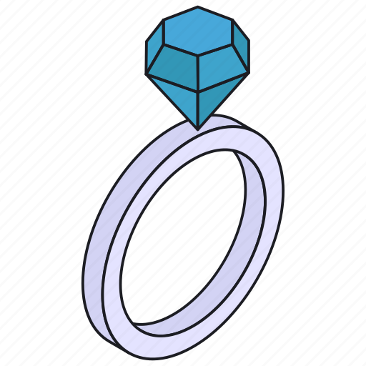Diamond, wedding, valentine, anniversary, engagement icon - Download on Iconfinder