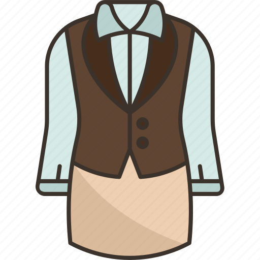 Attire, business, dress, formal, woman icon - Download on Iconfinder