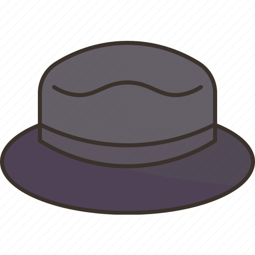 Hat, homburg, clothes, fashion, style icon - Download on Iconfinder