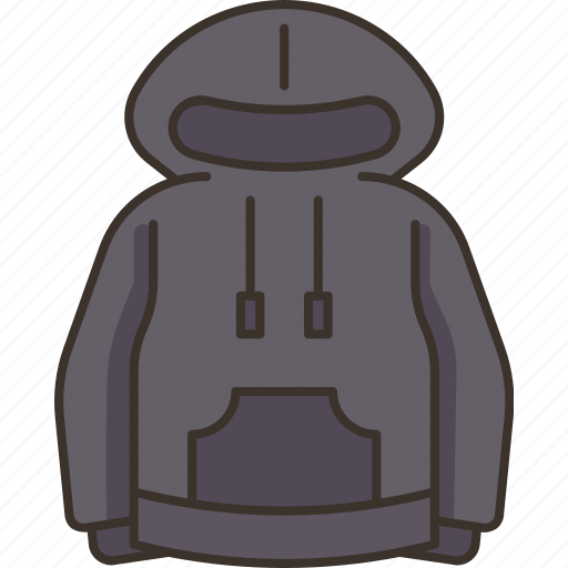 Hoodie, jacket, clothes, casual, fashion icon - Download on Iconfinder