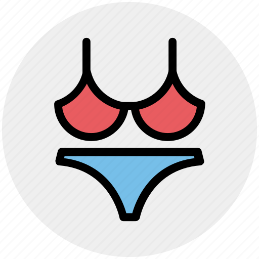 Bikini, brazzer, cloth, fashion, female, underwear, woman icon