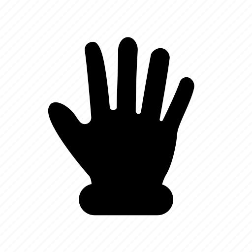 Fingers, gesture, glove, hand, touch, winter icon - Download on Iconfinder